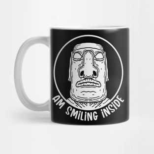 Smiling Moai Mono Mug